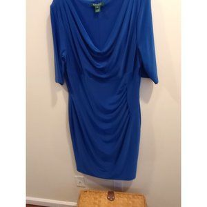 Royal blue dress size 16 Lauren by Ralph Lauren